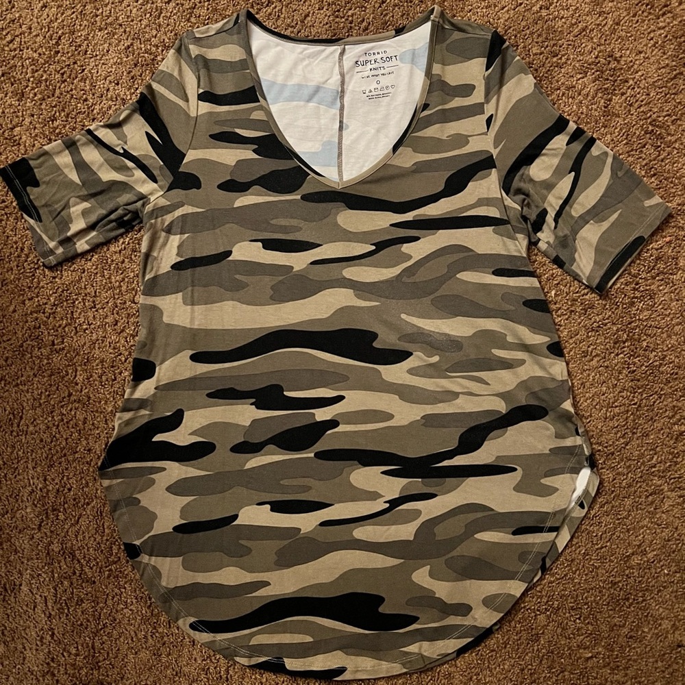 Camouflage Women's Top